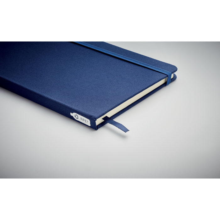 A5 RPET notebook 80 lined Blu item detail picture