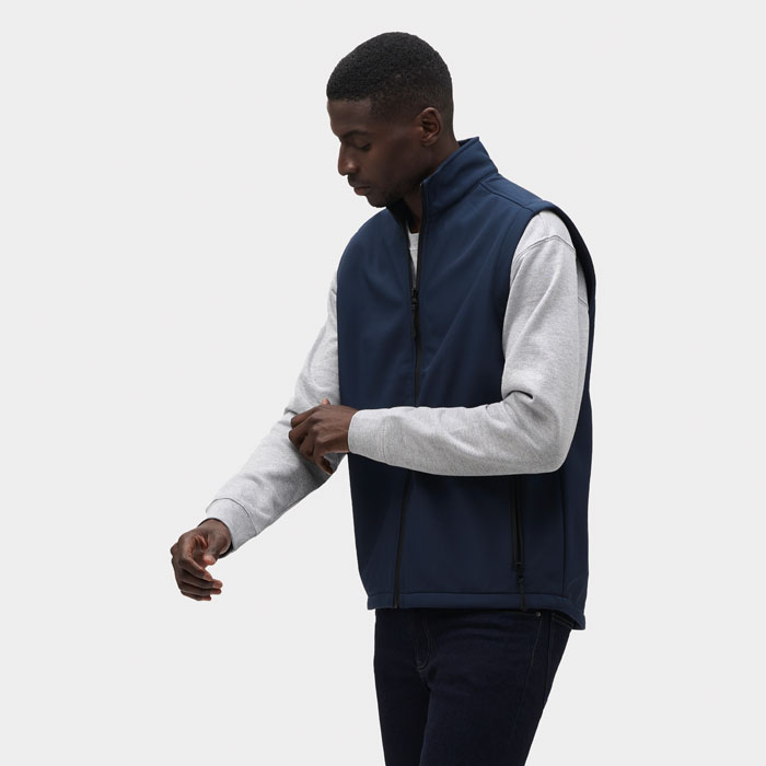 RACE BW MEN SOFTSHELL Blu Scuro Francese item picture 1