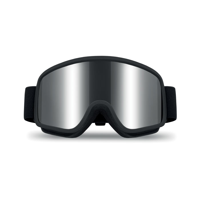 Occhiali da sci UV400 Argento Lucido item picture back