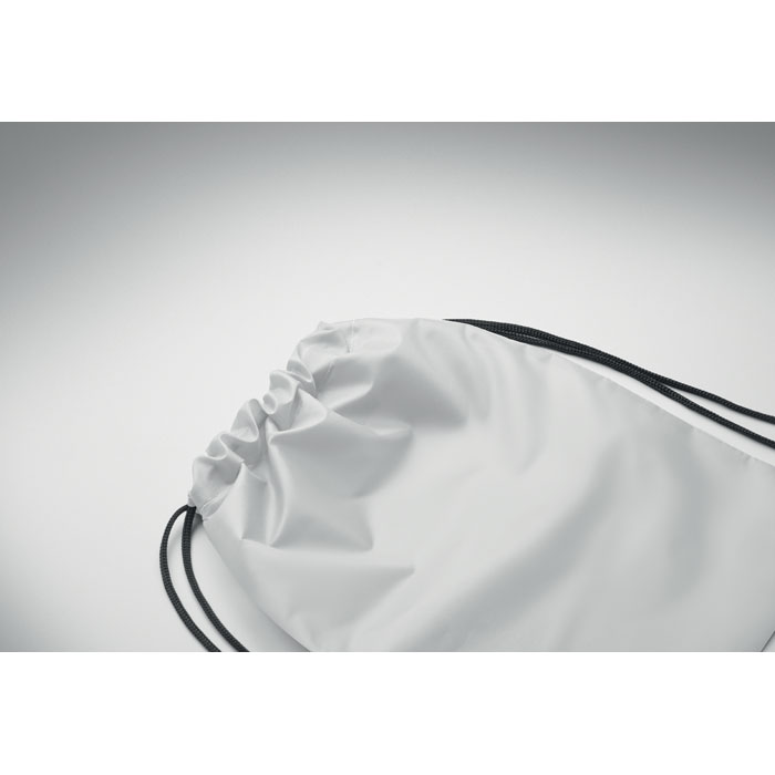 Sacca per bambini 190T RPET Bianco item detail picture