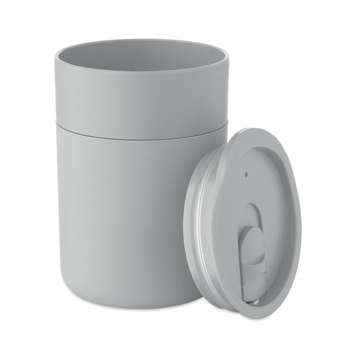 Bicchiere PP 330ml Grigio item picture back