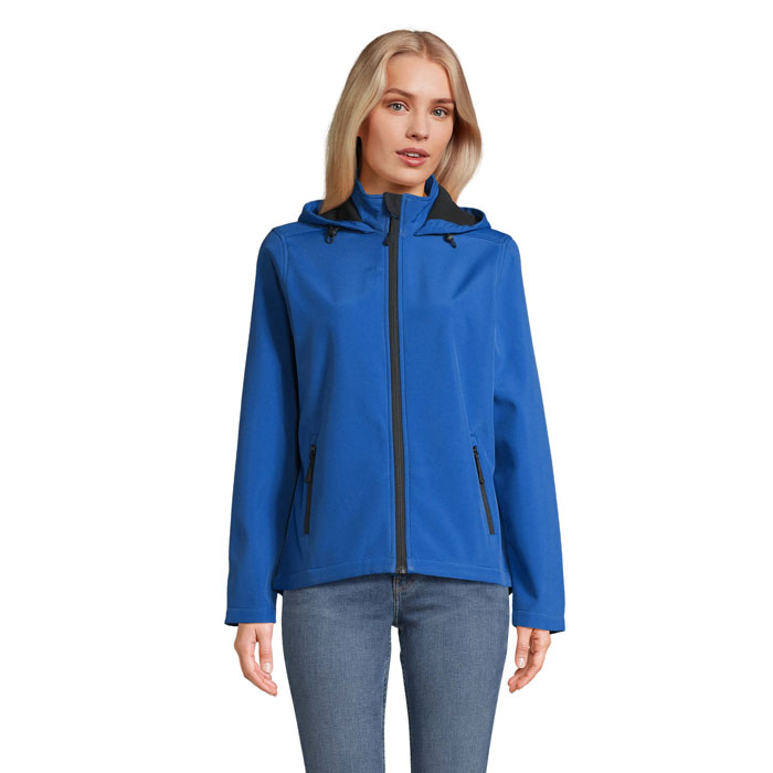 RACE DONNA GIACCA CAPPUCCIO Blu Royal item picture front