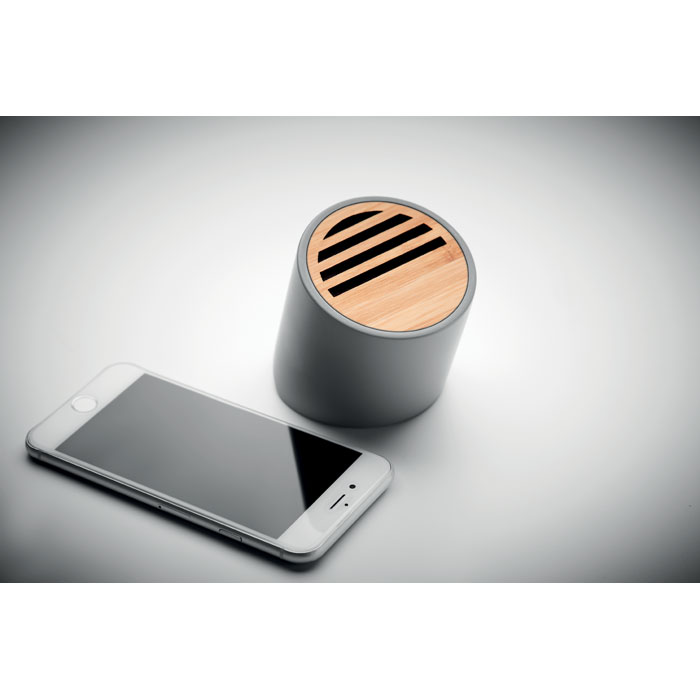 Speaker wireless grey item picture top
