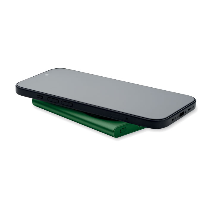 Caricabatterie wireless Verde Scuro item picture back