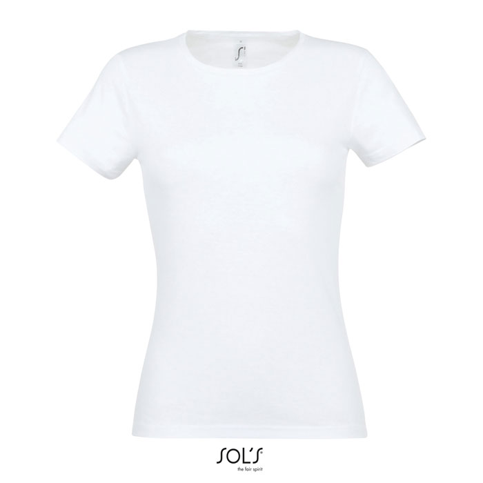 MISS WOMEN T-SHIRT 150g white item picture front