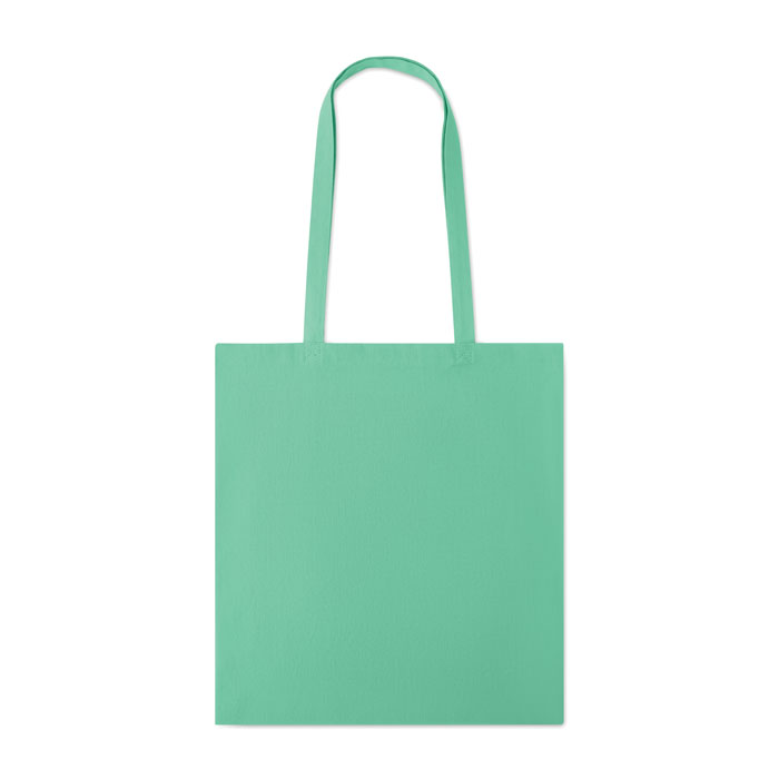 140gr/m² cotton shopping bag Verde Menta item picture back