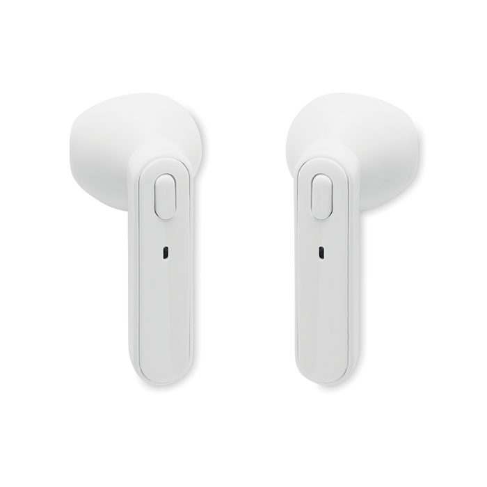 TWS earbuds with charging base Bianco item picture back