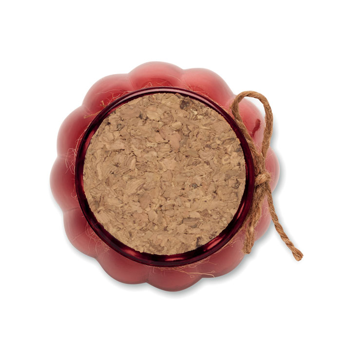 Candela vegetale vaniglia Rosso item picture 1