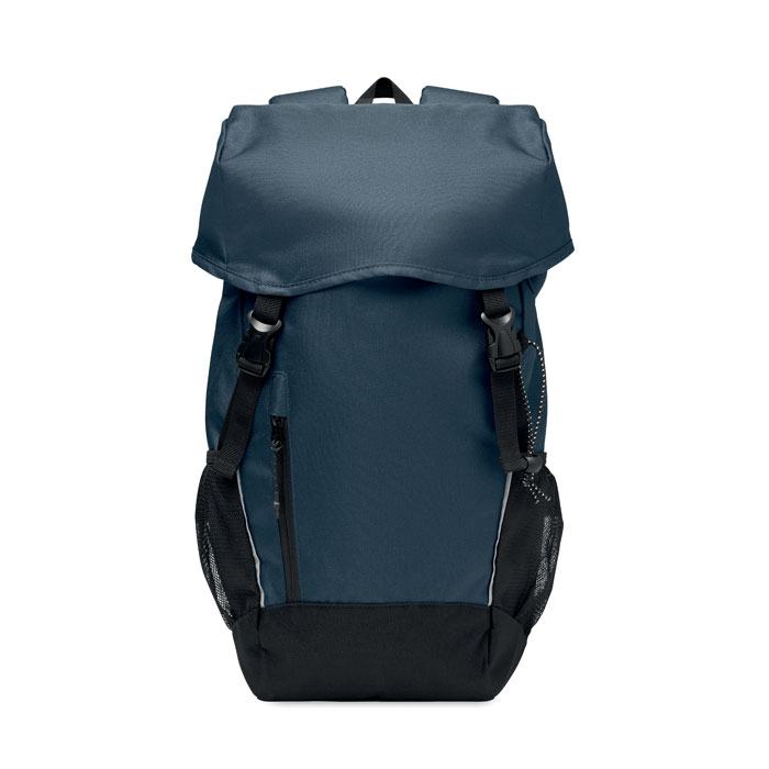 RPET backpack 15L Blu item picture side
