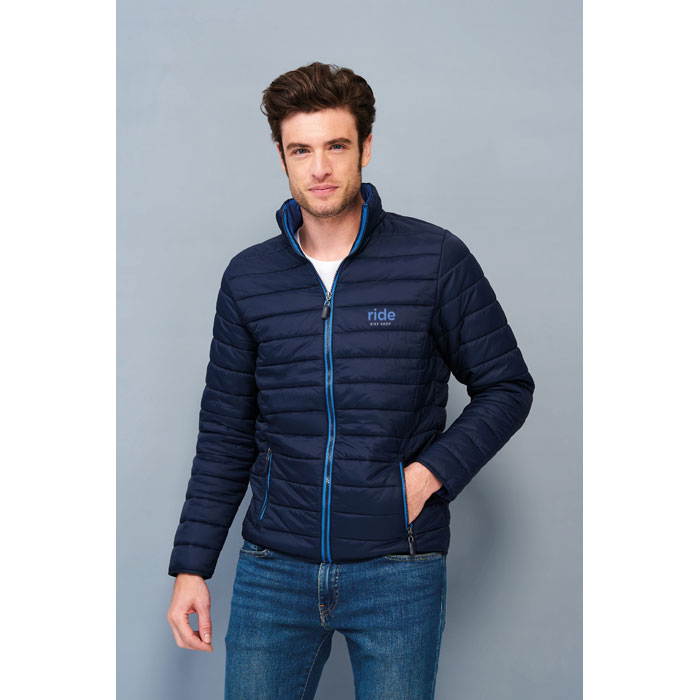RIDE MEN JACKET 180g Blu Navy item picture printed