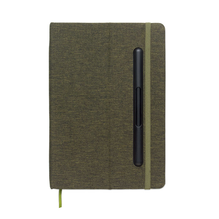 A5 notebook with phone holder Verde Scuro item picture 6