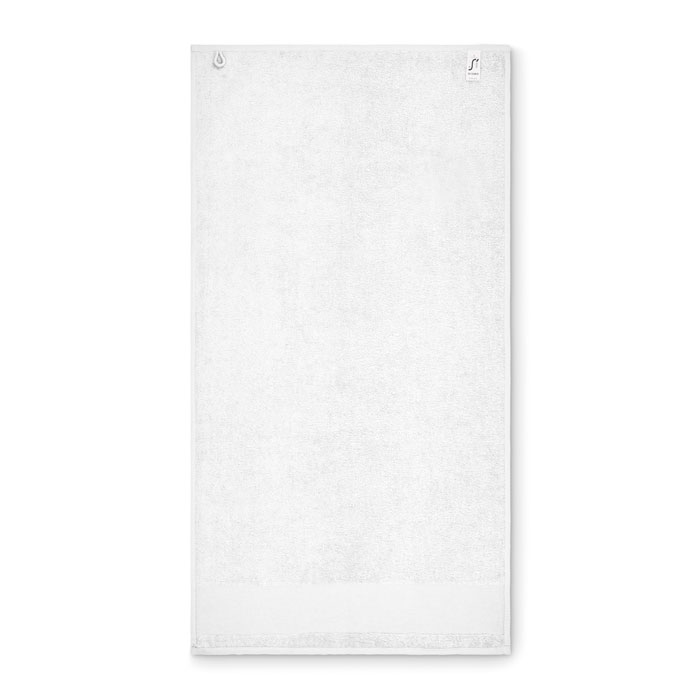 Asciugamano in cotone Bianco item picture side