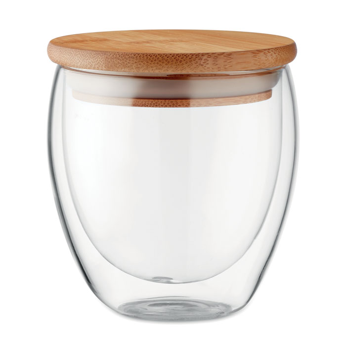 Bicchiere in vetro 250 ml transparent item picture front