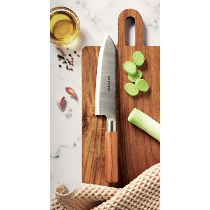Coltello da chef in legno Argento item picture 1