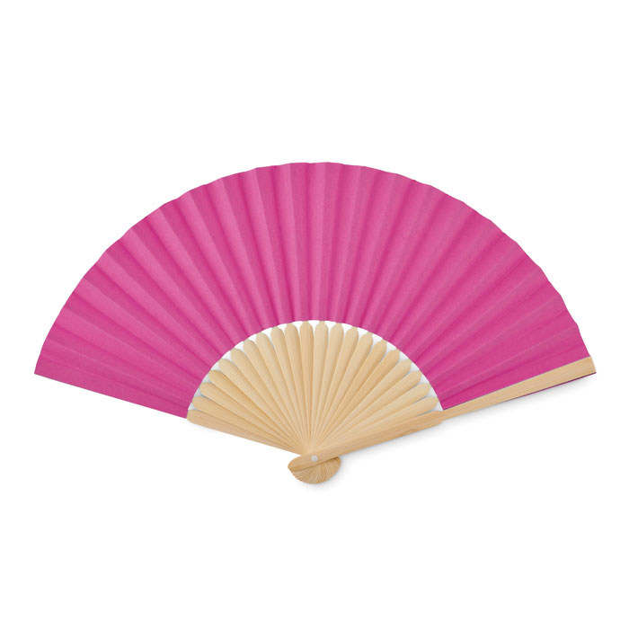 Manual hand fan Fucsia item picture front