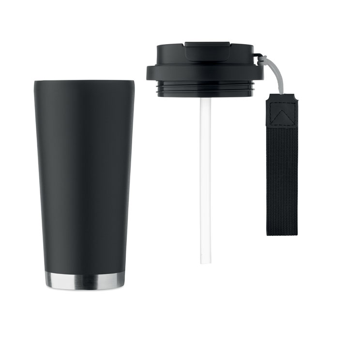 Double wall tumbler 500ml Nero item picture 4