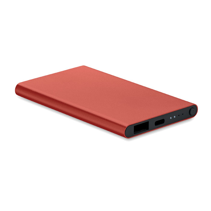 4000 mAh Power Bank Type C Borgogna item picture front