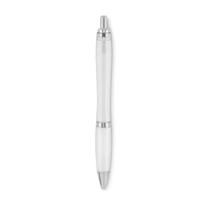 Ball pen in RPET Bianco Trasparente item picture back