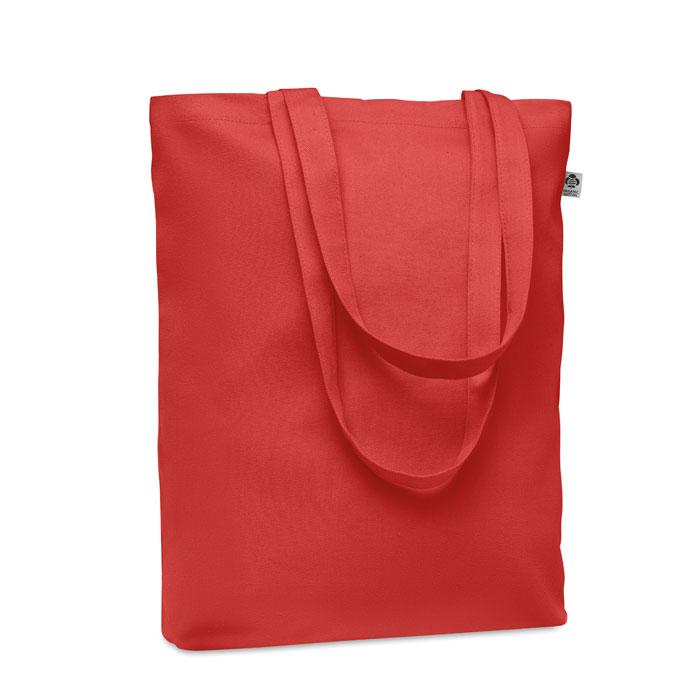 Shopper in tela 270gr red item picture front