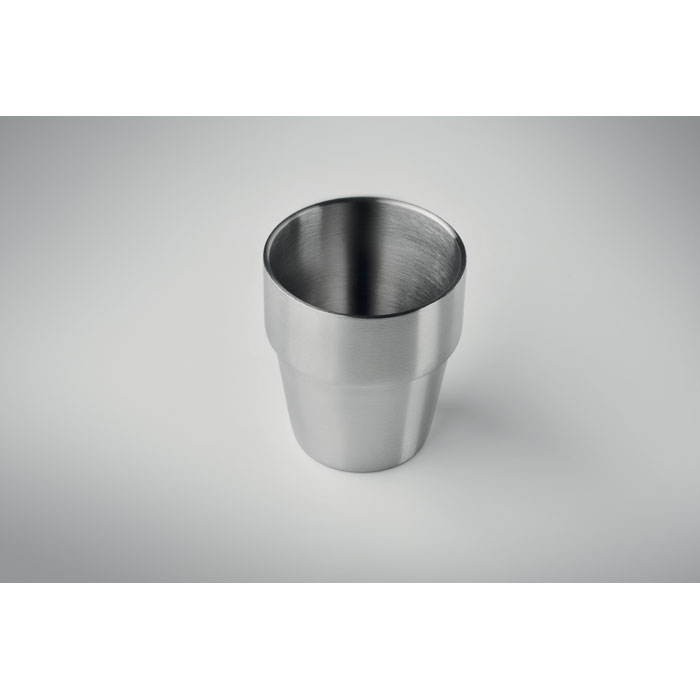 Double wall tumbler 250 ml Argento Opaco item detail picture