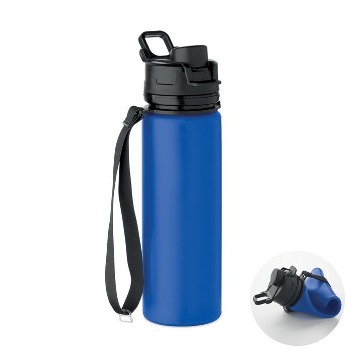 Foldable silicone sports bottle Nero item picture front