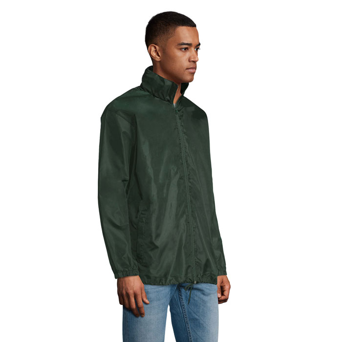 SHIFT UNISEX WINDBREAKER Verde Scuro item picture side