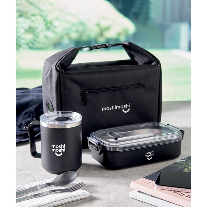 Portapranzo termico Nero item picture printed