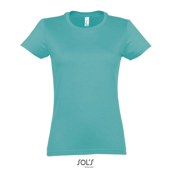IMPERIAL DONNA T-SHIRT 190g caribbean blue item picture front