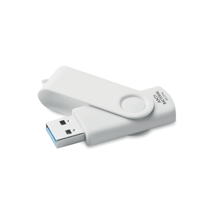 USB antibatterica da 16GB white item picture open