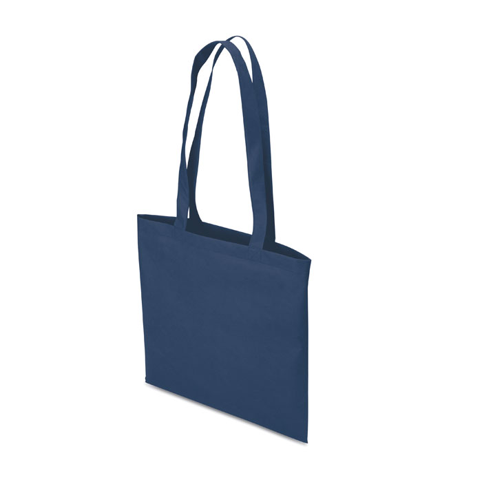 80gr/m² nonwoven shopping bag Blu item picture side
