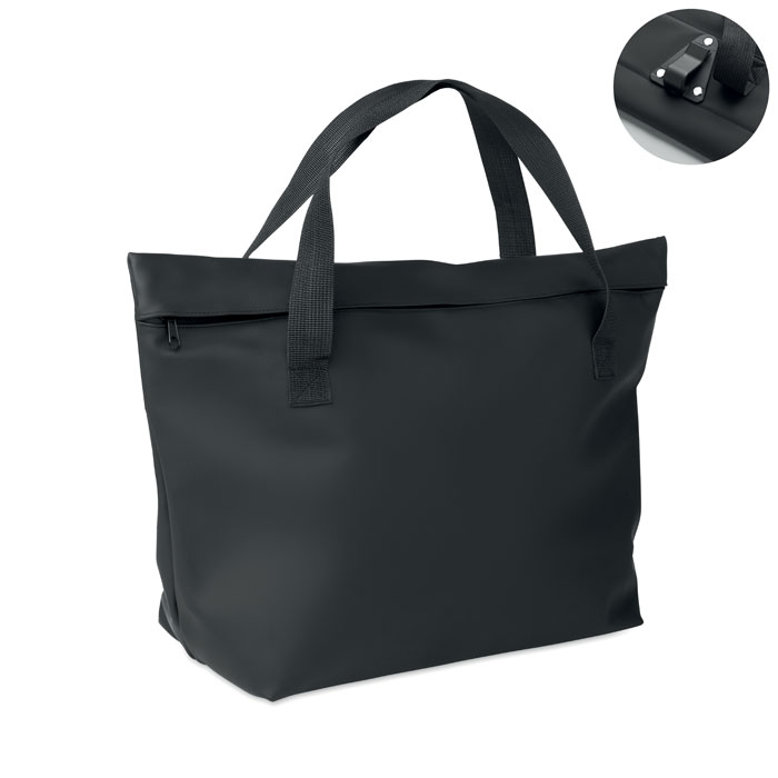 PU bicycle shopping bag 10L Nero item picture front