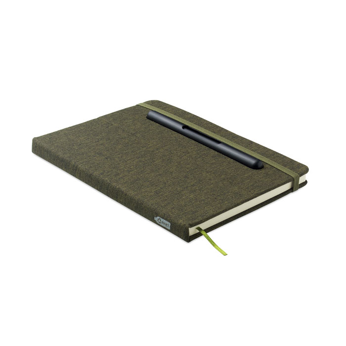 A5 notebook with phone holder Verde Scuro item picture 7