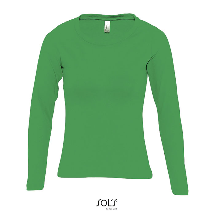 MAJESTIC WOMEN T-SHIRT 150g kelly green item picture front