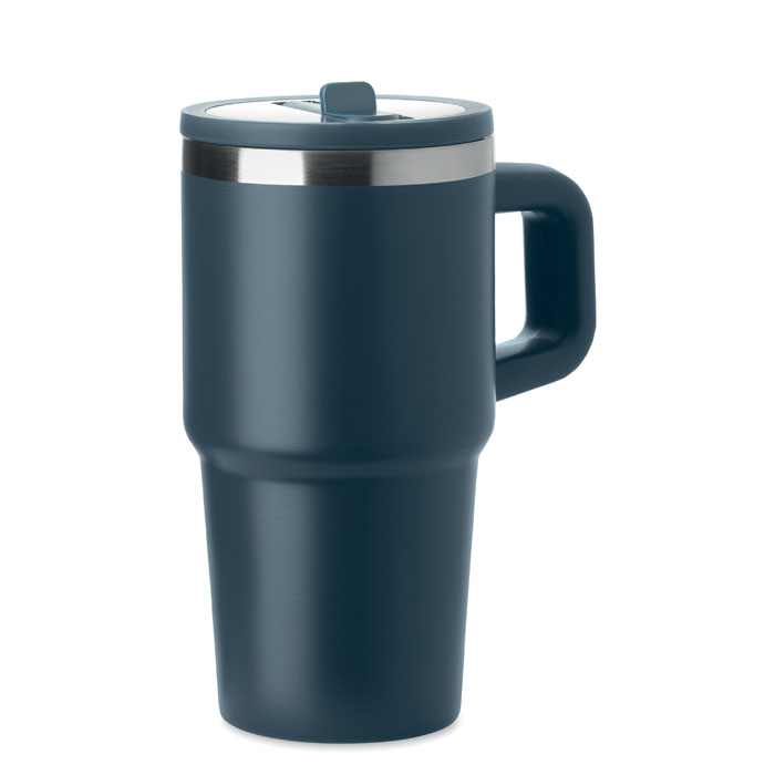 Bicchiere doppio strato. 500ml Francese Navy item picture back