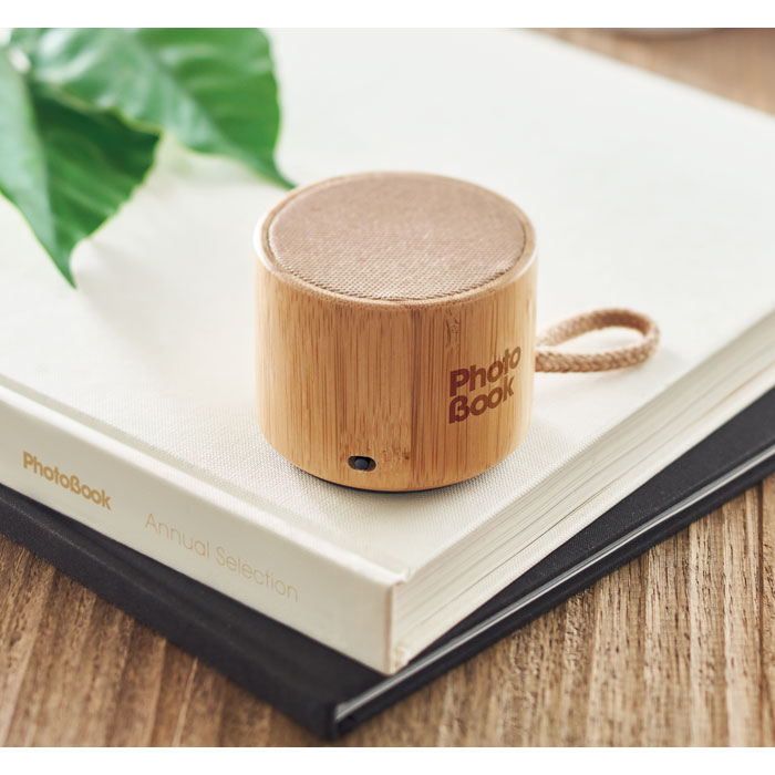 Speaker wireless rotondo wood item ambiant picture