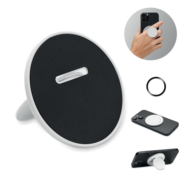 Magnetic phone holder Bianco item picture front
