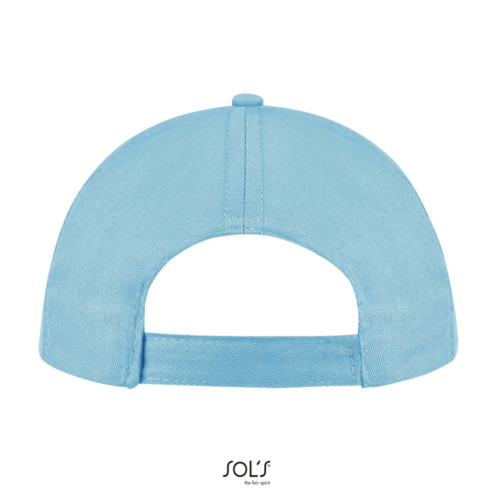 BUZZ FIVE PANEL CAP Blu Atollo item picture back
