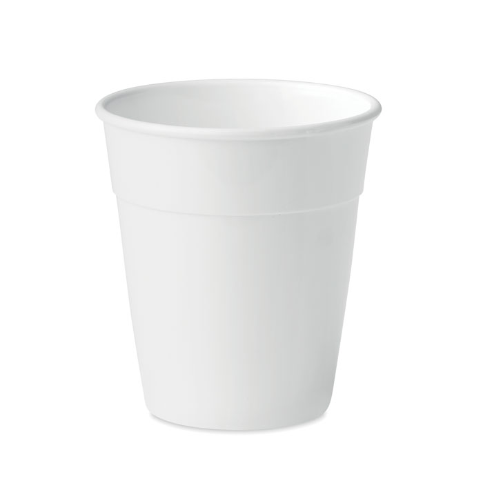 Tazza in PP. 350 ml white item picture front