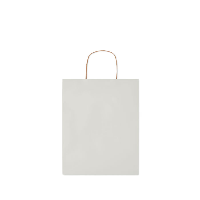Medium Gift paper bag  90 gr/m² Bianco item picture top
