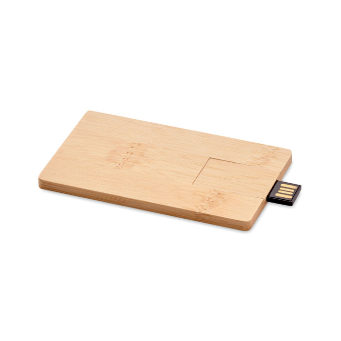 USB in bamboo da 16GB wood item picture front