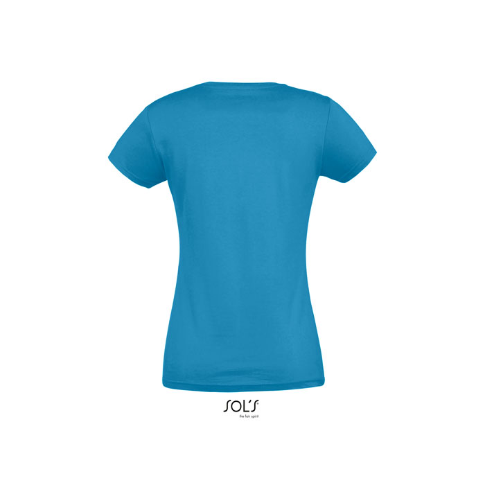 IMPERIAL WOMEN T-Shirt 190g Aqua item picture side