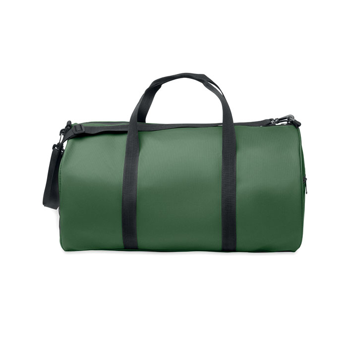 Duffle bag in 600D RPET Verde Scuro item picture back