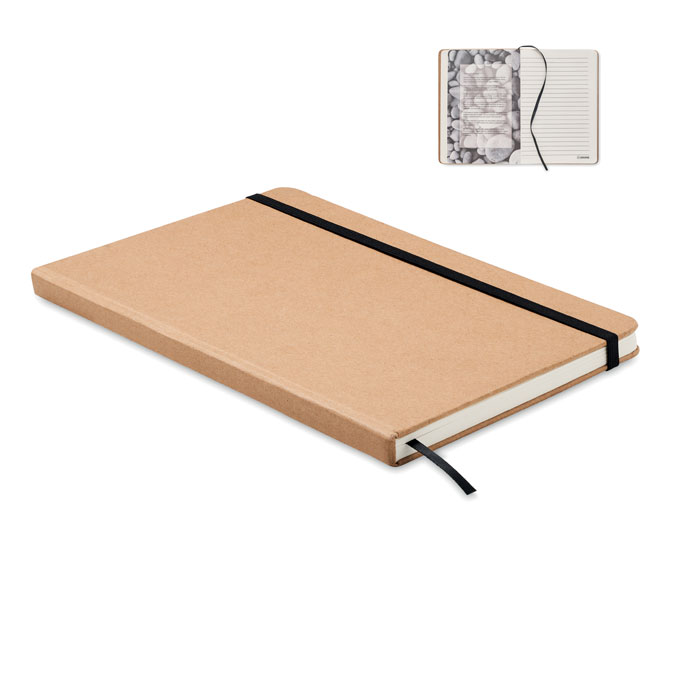 Notebook A5 in cartone beige item picture front