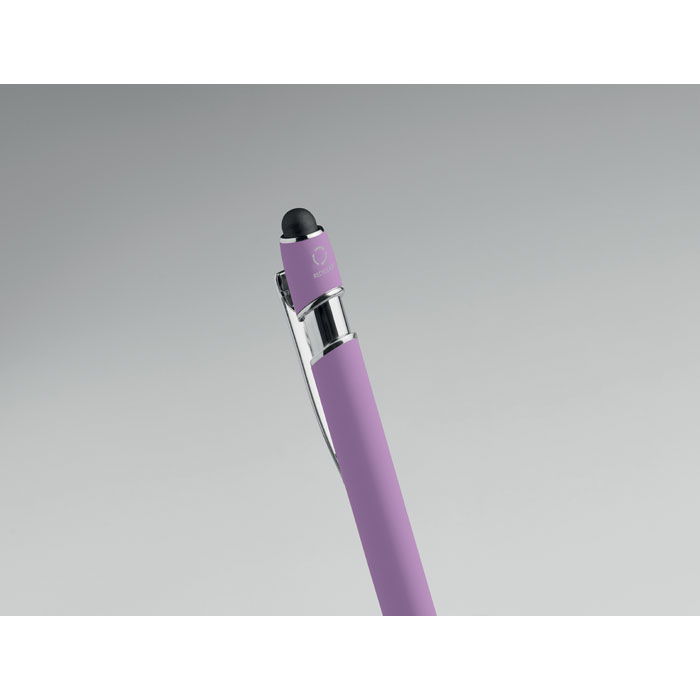 Penna in alluminio riciclato Viola item detail picture