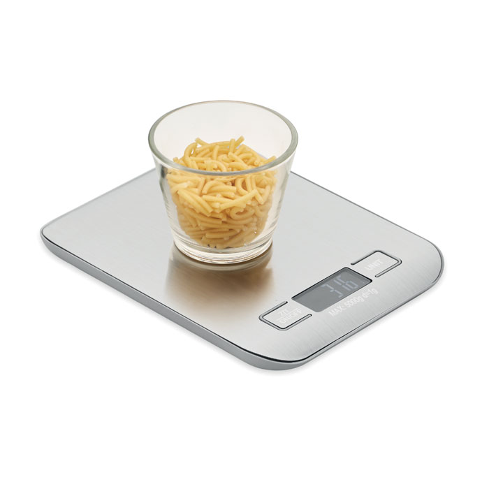 Bilancia digitale da 5 kg Argento item picture back