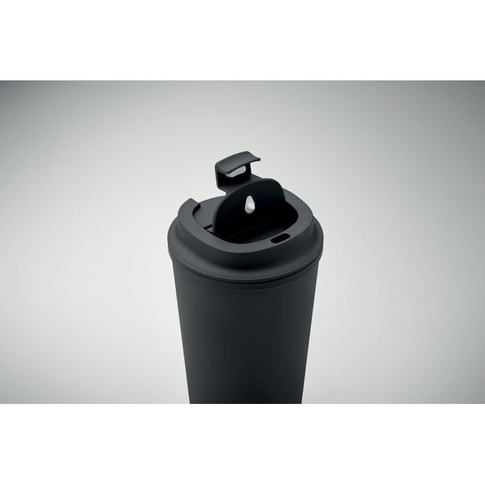 Bicchiere doppio strato 350ml Nero item picture 4