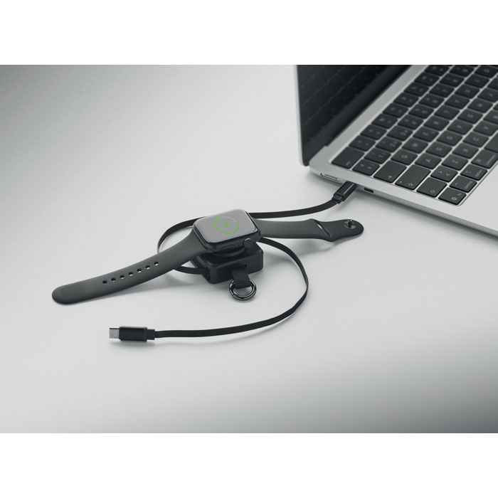 Cavo USB-C retrattile da 100 W Nero item picture 4