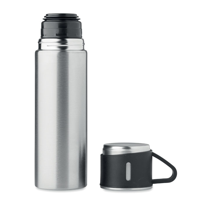 Double wall bottle 420 ml Argento Opaco item picture top