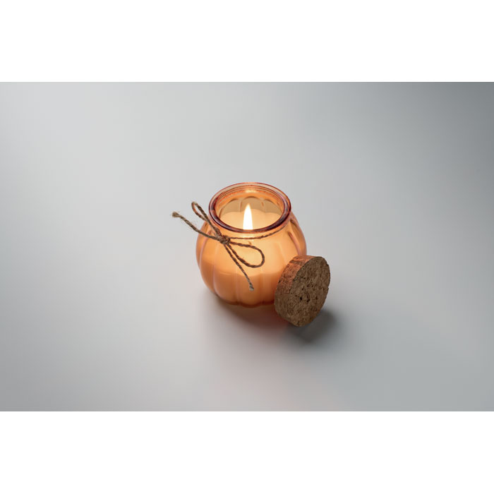 Candela vegetale vaniglia Arancio item picture top