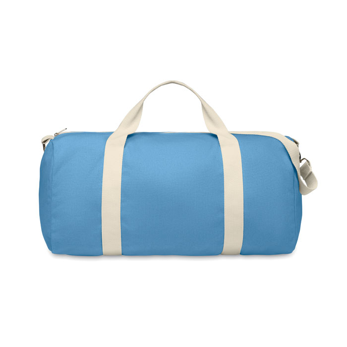 Recycled duffle bag 320 gr/m² Turchese item picture side